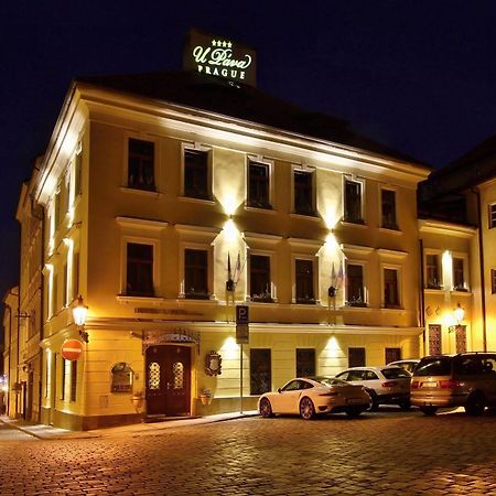 U Pava Hotel Prag Eksteriør billede