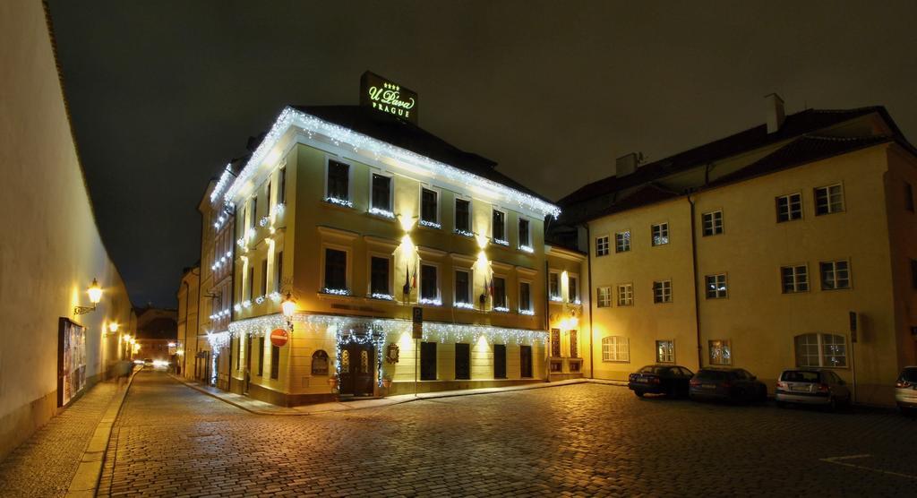 U Pava Hotel Prag Eksteriør billede